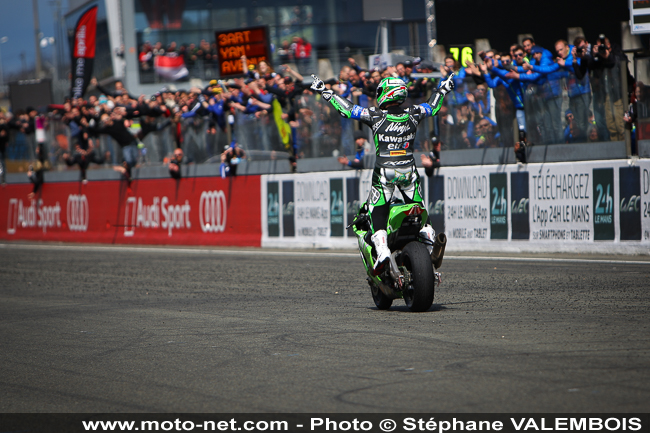 Galerie photo 24 Heures Motos 2016 - 06 : arrivée et podiums