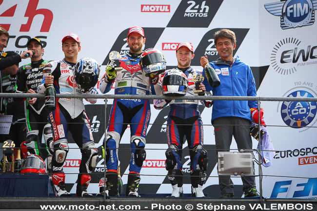 Galerie photo 24 Heures Motos 2016 - 06 : arrivée et podiums