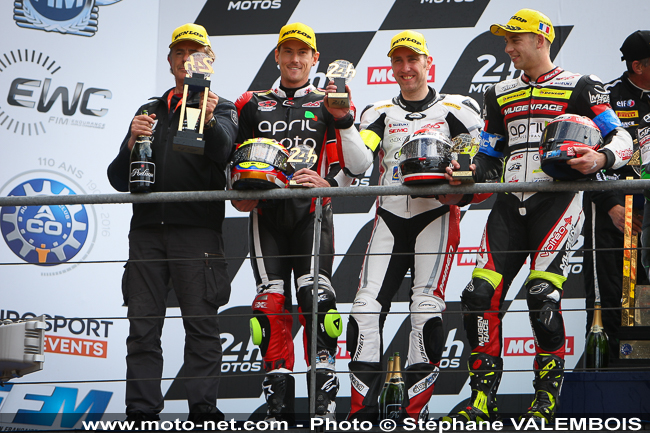 Galerie photo 24 Heures Motos 2016 - 06 : arrivée et podiums