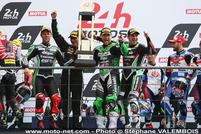 Galerie photo 24 Heures Motos 2016 - 06 : arrivée et podiums