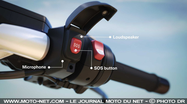 Un système d'appel d'urgence eCall sur les motos BMW dès 2017
