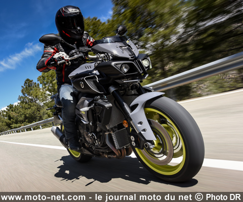 Essai Yamaha MT-10 : gueule de tueuse et corps d'athlète