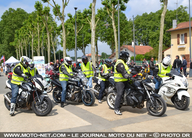 Tartas Moto Bike, une concentration caritative à Tartas (40)