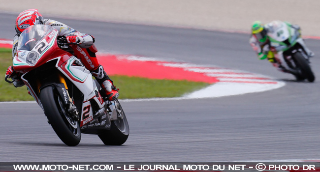  Camier et Ramos - WSBK Italie (8 sur 13) Déclarations des pilotes World Superbike à Misano