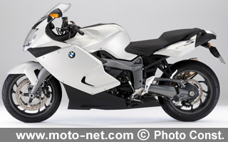 K 1300 S Grise- Nouveautés 2009 BMW : Les nouvelles K 1300 R, S et GT débarquent