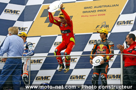 Grand Prix Moto d'Australie 2006 : le tour par tour sur Moto-Net