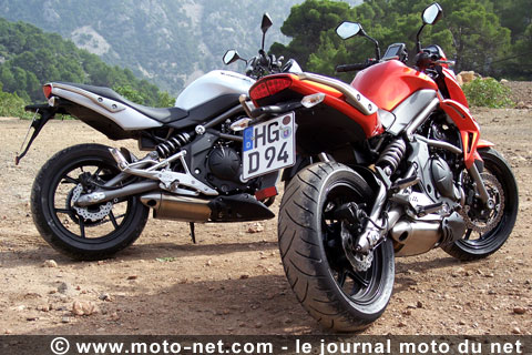 Essai Kawasaki ER-6N 2009 : peaufinée pour mieux régner !