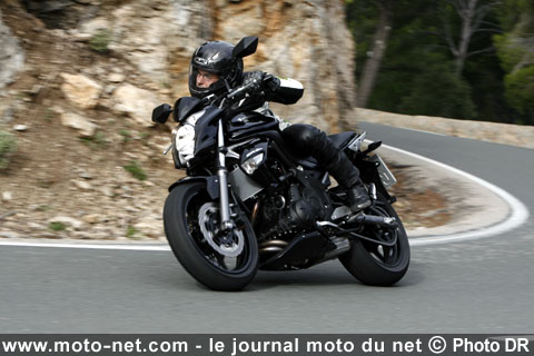 Essai Kawasaki ER-6N 2009 : peaufinée pour mieux régner !