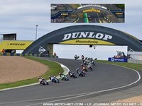 Illustation de : La passerelle Dunlop renommée Goodyear au Mans