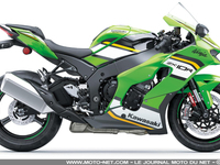 Illustation de : Fiche technique moto Kawasaki Ninja ZX-10R 2025