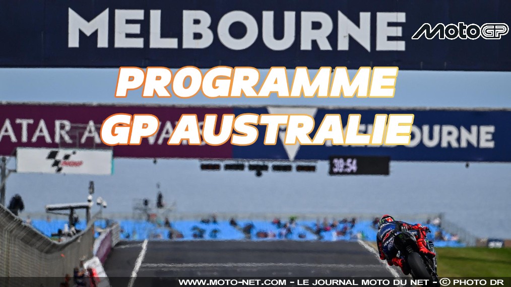 Horaires et enjeux du Moto GP d'Australie 2025