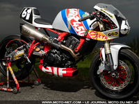 Illustation de : La Royal Enfield Guerrilla 450 de XTR Pepo