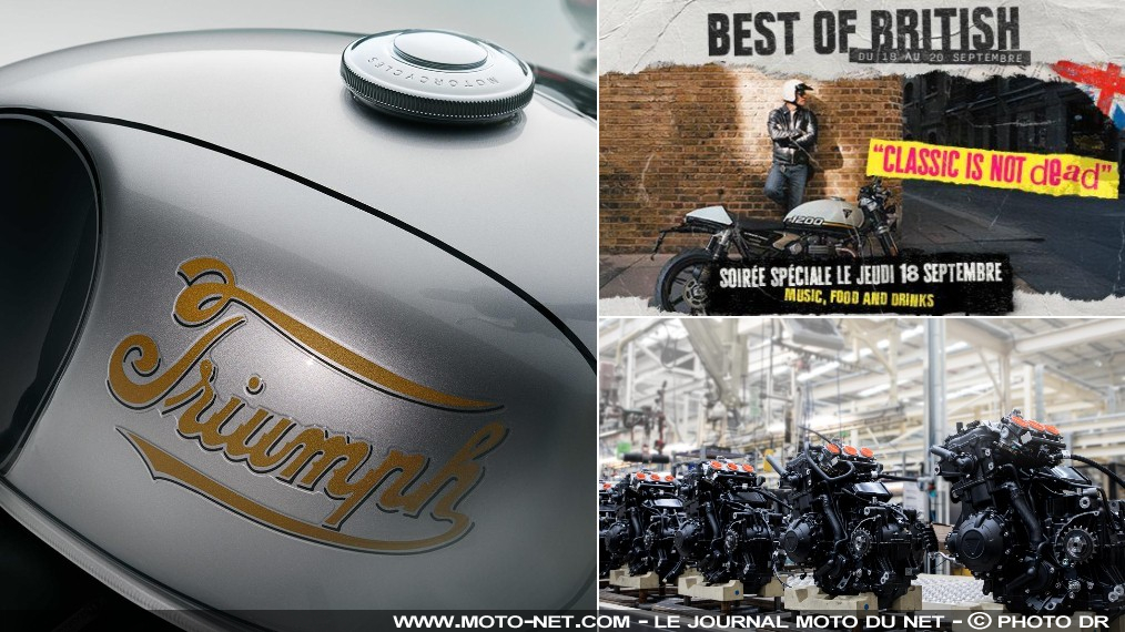 Best of British : le classique à l'honneur chez Triumph