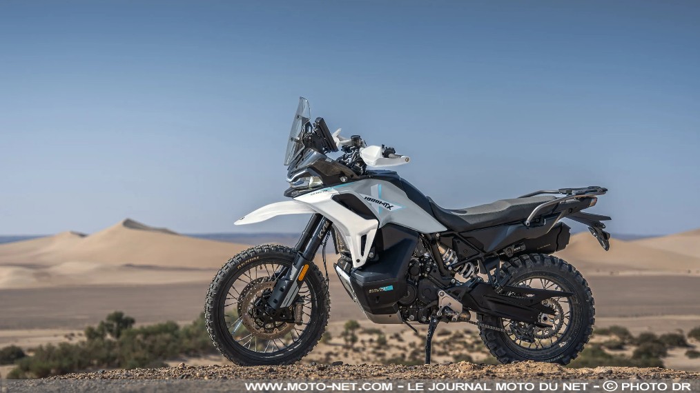 CFMoto sur la bonne piste avec son maxi-trail 1000MT-X 2026