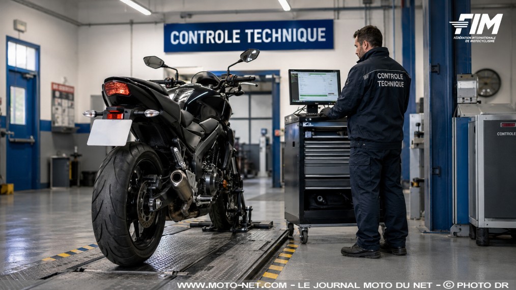 La FIM reste défavorable au contrôle technique moto