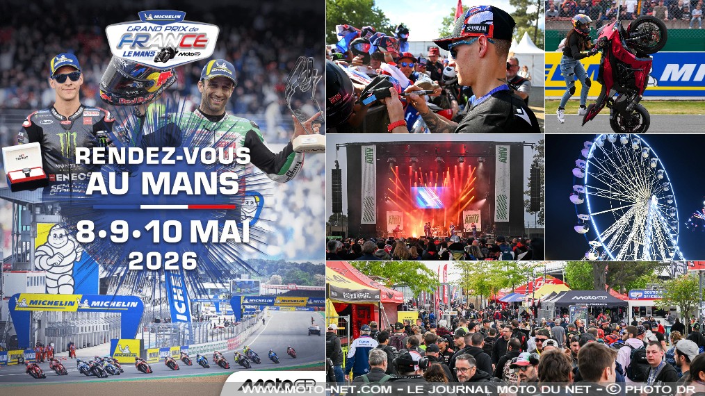 Le programme des animations du GP de France MotoGP 2026