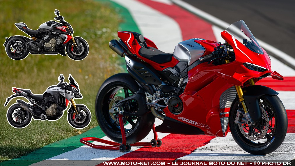 Diavel et Multistrada V4 RS, Panigale V4 R : Ducati déjà au taquet pour 2026 

Ducati lance son millésime 2026 avec trois motos d'exception : les nouvelles Diavel V4 RS, Multistrada V4 RS et Panigale V4 R. Performances spectaculaires, technologies de pointe et prix ébouriffants sont au programme. Présentations.
