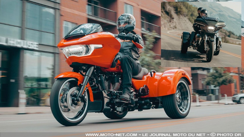 Trike Harley-Davidson Road Glide 3 et Street Glide 3 Limited 2026