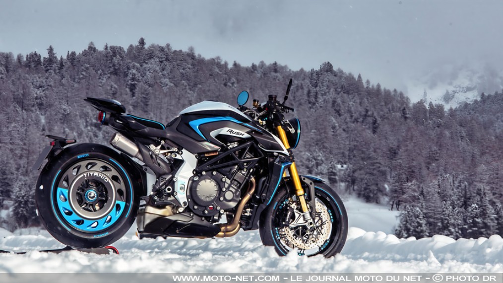 MV Agusta Rush Titanio : le show et l'effroi