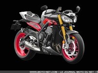 Illustation de : Fiche technique moto Triumph Street Triple 765 RX 2026