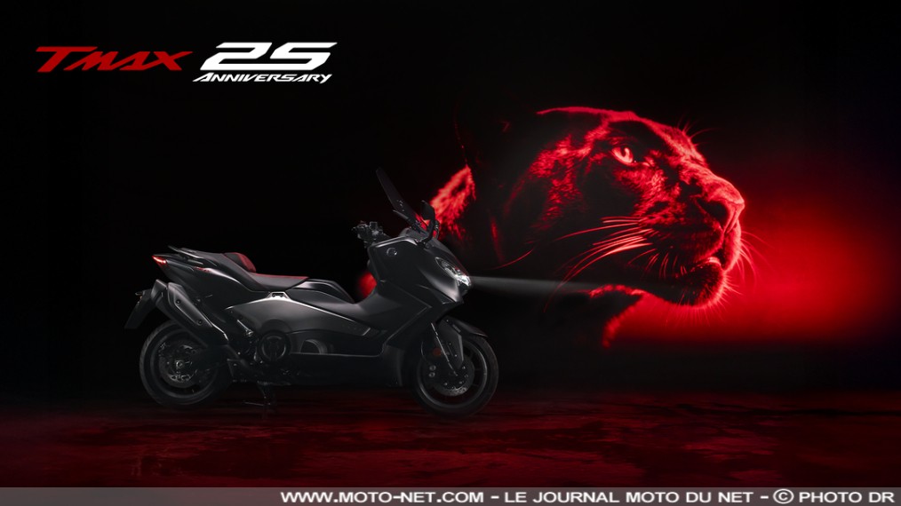 Le Yamaha Tmax s'offre un coloris 25ème anniversaire 

Le maxi-scooters Yamaha Tmax, lancé en 2001, souffle sur sa 25ème bougie en 2026. Yamaha le décline dans une édition spécifique avec selle rouge et carénages gris métallisés pour fêter ce quart de siècle… de domination ! 
