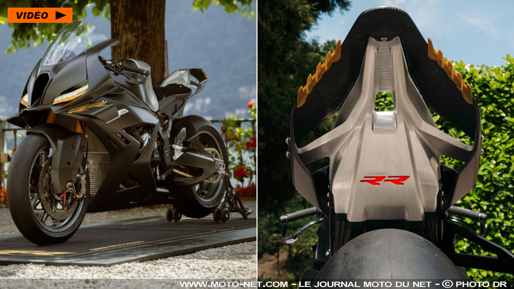 BMW expose un Concept RR : la Superbike continuera sa route !

Chaque année, BMW profite de son Concours d’Élégance Villa d'Este (Italie) pour présenter des concepts qui préfigurent de modèles à venir. En 2025, la marque allemande esquisse une future moto sportive homologuée route, aussi compétitive que la M1000RR mais plus compacte. Comme une MotoGP de future génération !
