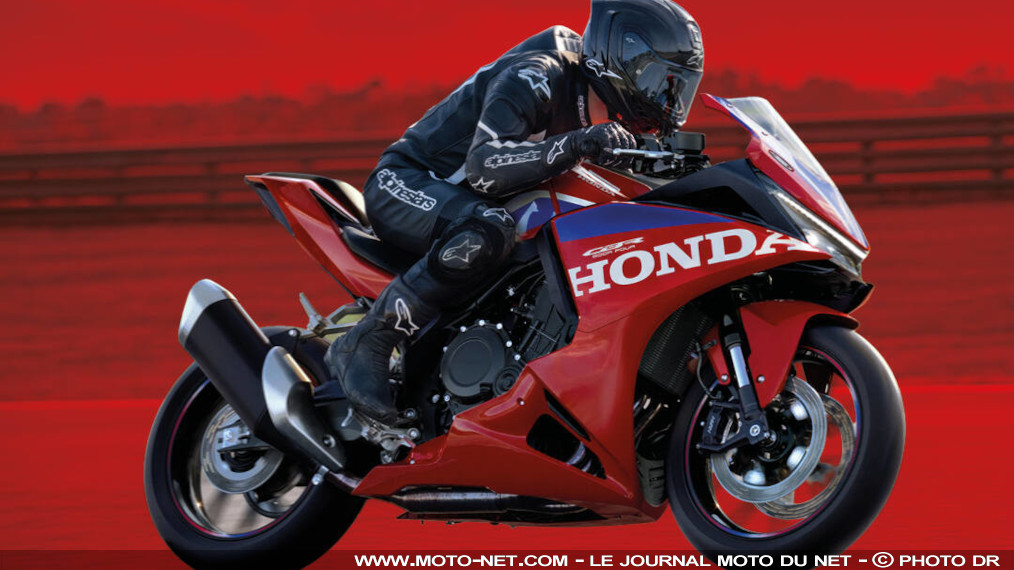 La Honda CBR500R Four arrive avec ses 71 chevaux et l'E-Clutch 

Honda annonce l'arrivée en France de la CBR500R Four, une sportive animée par un 4-cylindres de 502 cc turbinant à 12 500 tr/min et crachant 71 ch… avec E-Clutch de série et version A2 en option ! Fabriquée et déjà vendue en Chine, elle vise la ZX-4R, mais aussi les SRK421RR, 500RR, etc. Date de sortie et prix sont inconnus... et seront décisifs.
