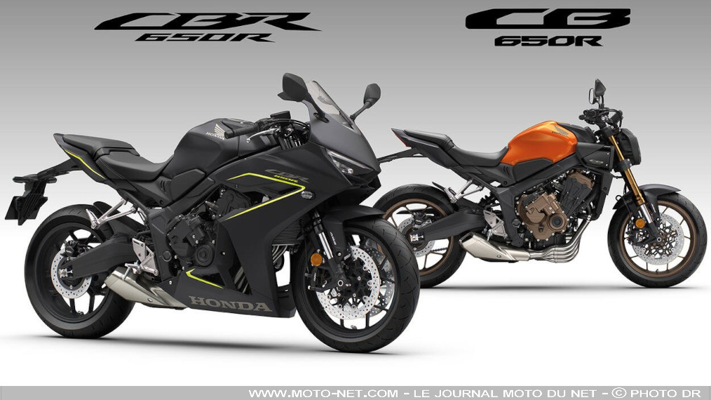 Nouveaux coloris 2026 pour les Honda CB650R et CBR650R