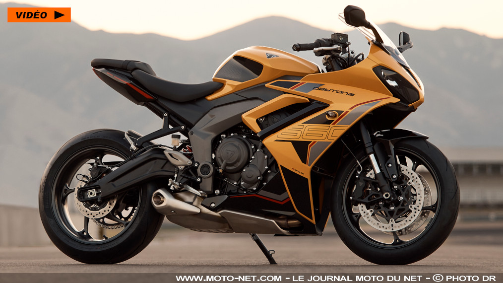 La sportive Daytona 660, dernière nouveauté Triumph pour 2026