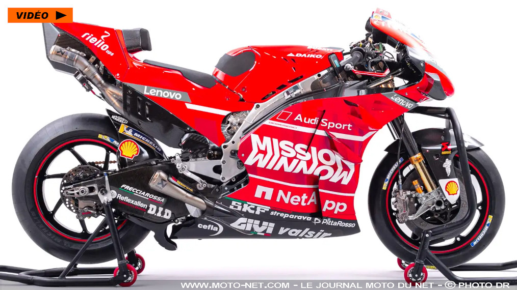 Une Ducati Desmosedici GP19 d'Andrea Dovizioso à vendre !

La maison de vente aux enchères Iconic Auctioneers propose aux enchères une moto sportive exceptionnelle : la principale Ducati pilotée par Andrea Dovizioso durant la saison MotoGP 2019. Une année record pour Marquez et sa Honda, la dernière grandiose pour le n°04 italien et sa Desmosedici GP estimée entre 600 000 et 800 000 euros environ. Moteur et action !
