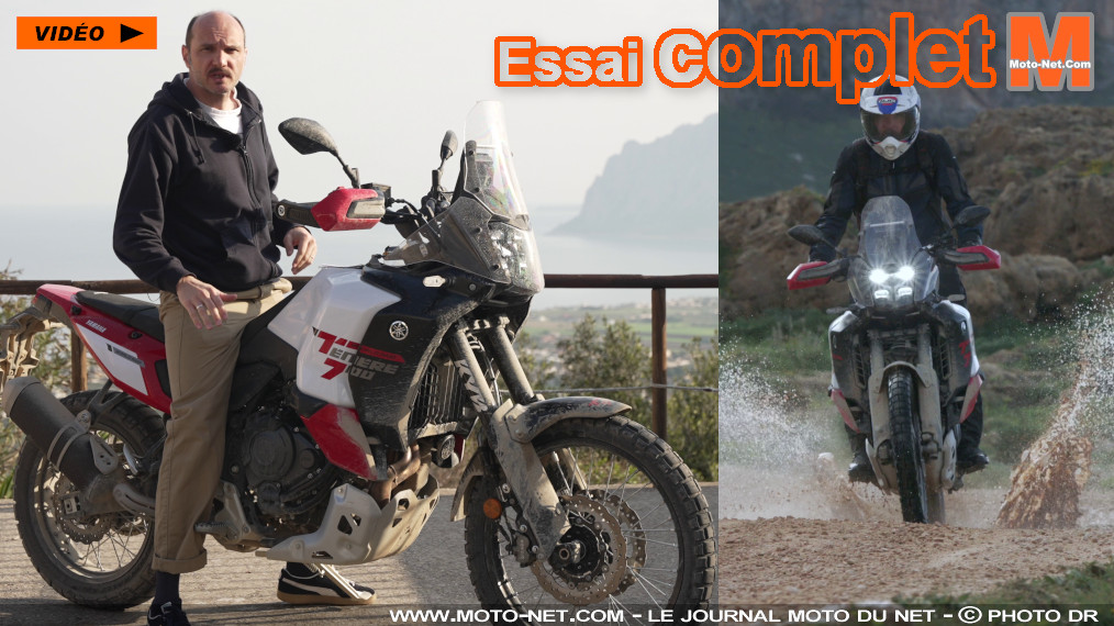 Yamaha Ténéré 700 World Raid 2026 : l'essai vidéo sur Moto-Net.Com

Un an après la refonte principalement électronique de la Ténéré 700 (standard et Rally), la version haut de gamme World Raid apparue en 2022 au catalogue Yamaha bénéficie à son tour d'une mise à jour. Moto-Net.Com a pu l'essayer dans toutes les conditions : routes défoncées voire glissantes, piste tout-terrain rapide ou petit pierrier. Essai !
