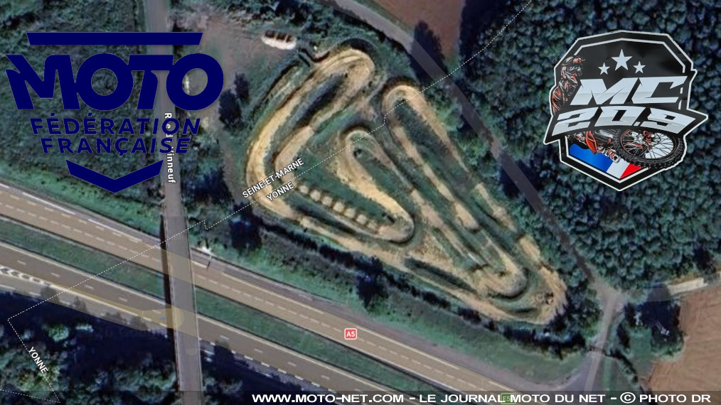 Le circuit moto de Vinneuf, 30ème rachat de la FFM !