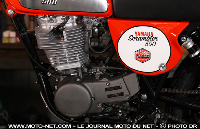 Prépa moto : Classic Machines déballe son Yamaha Scrambler 500 