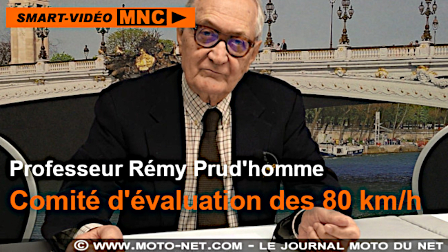 Interview Moto-Net : Emmanuel Barbe réagit à l'étude du professeur Prud'homme sur les 80 km/h