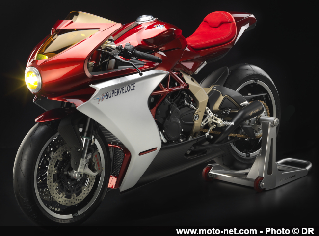 MV Agusta lance la Superveloce 800 Serie Oro : attention les yeux !
