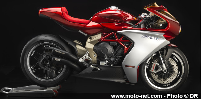 MV Agusta lance la Superveloce 800 Serie Oro : attention les yeux !