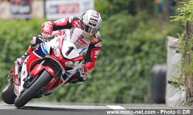  John McGuinness de retour sur la Honda Fireblade au Tourist Trophy 2022 