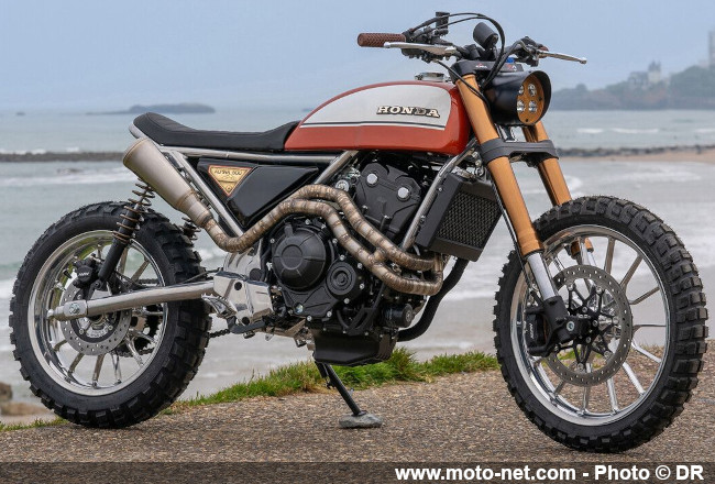Votez pour la meilleure préparation moto sur base de Honda CL500