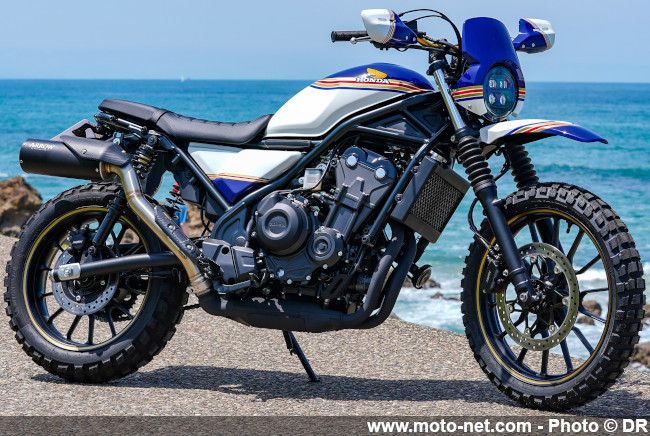 Votez pour la meilleure préparation moto sur base de Honda CL500