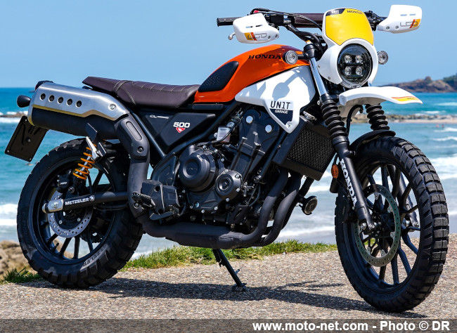 Votez pour la meilleure préparation moto sur base de Honda CL500