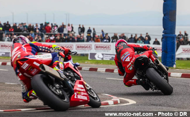  Glenn Irwin aussi fort que Joey Dunlop… à la North West 200