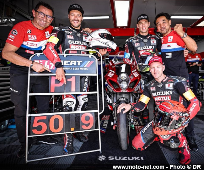 La Suzuki n°1 empoche la pole (Ricard) et 5 points au Bol d'Or 2025