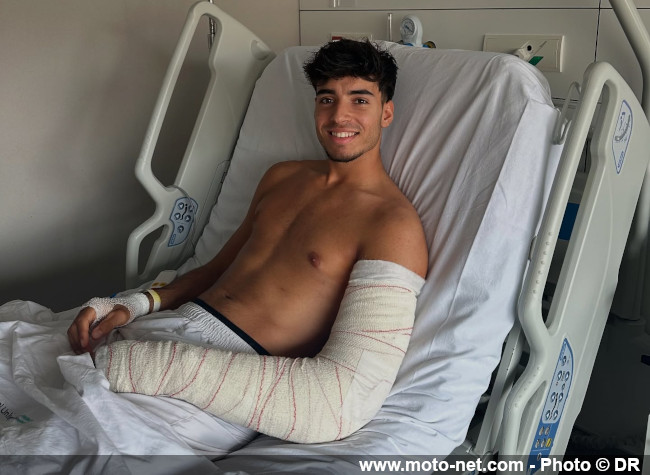 Le champion espagnol de moto Borja Gómez perd la vie à Magny-Cours