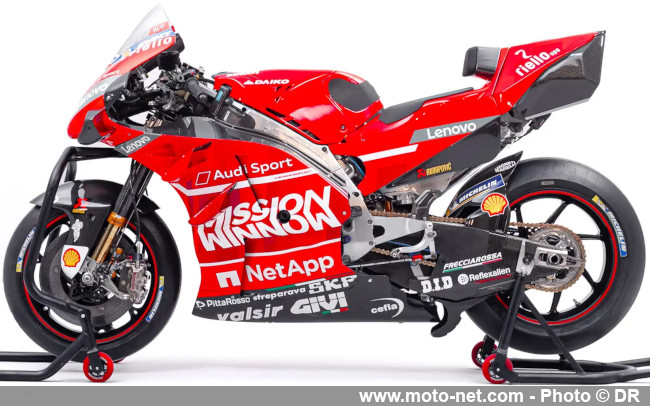 Une Ducati Desmosedici GP19 d'Andrea Dovizioso à vendre !