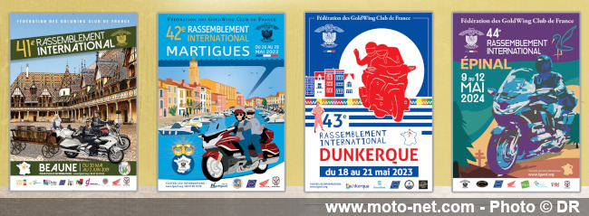 Retour sur le 45ème rassemblement Inter de GoldWing au Mans