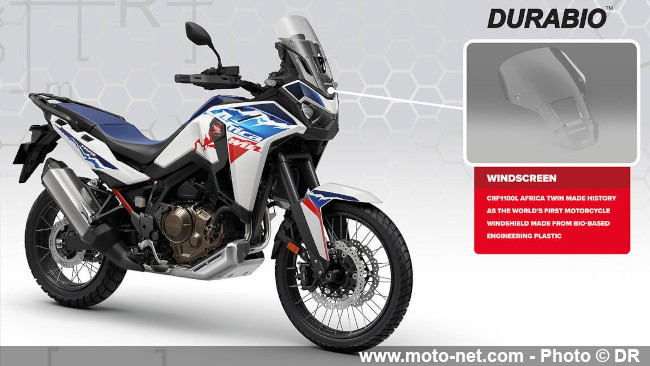 Honda cherche à construire des motos de plus en plus bio