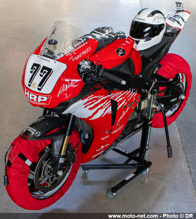 Une Honda Fireblade d'occasion - et de Schumacher - vendue à 64800 euros