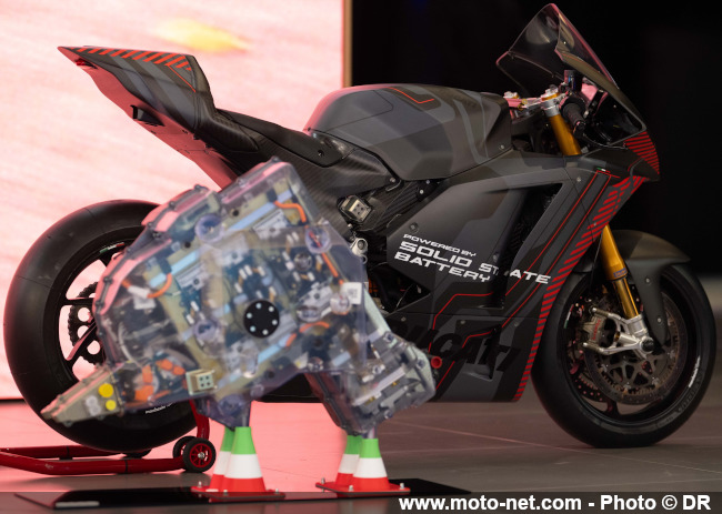 Le championnat MotoE en pause, Ducati persévère dans l'électrique 