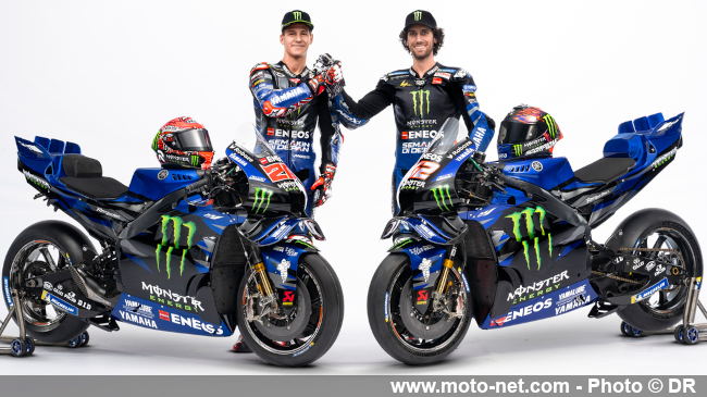  Yamaha veut gagner en MotoGP avec ses M1 et notre Fabio Quartararo