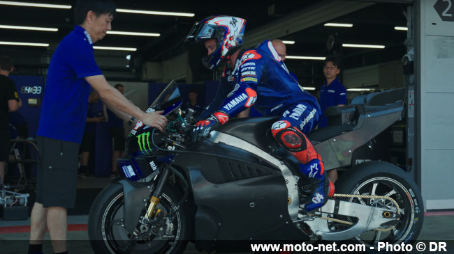 Yamaha lâche sa nouvelle M1 V4 dans l'arène MotoGP 